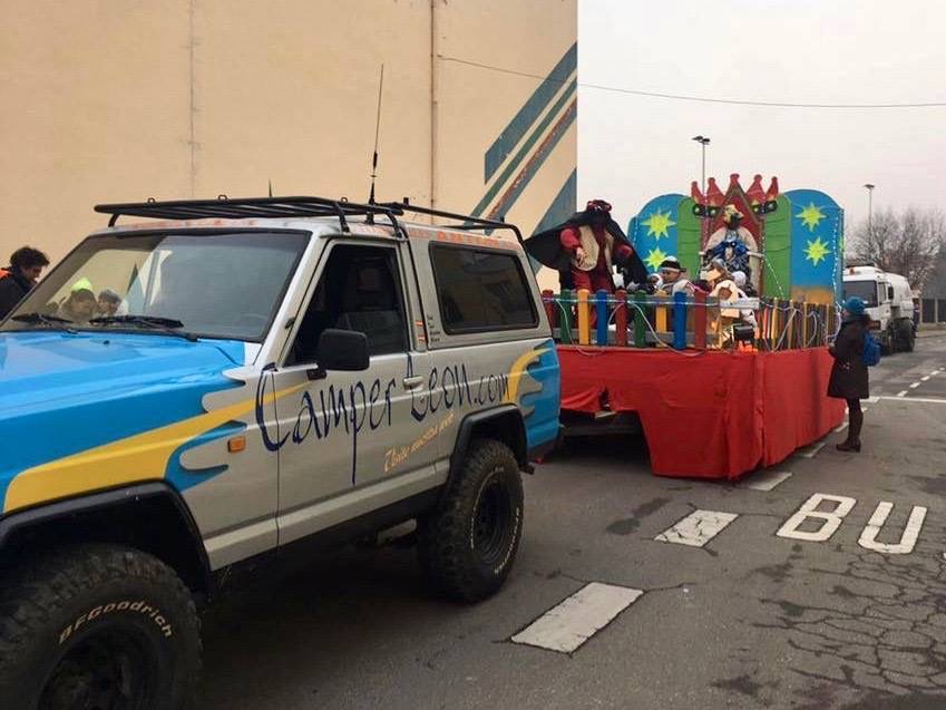 CamperLeón con los Reyes Magos